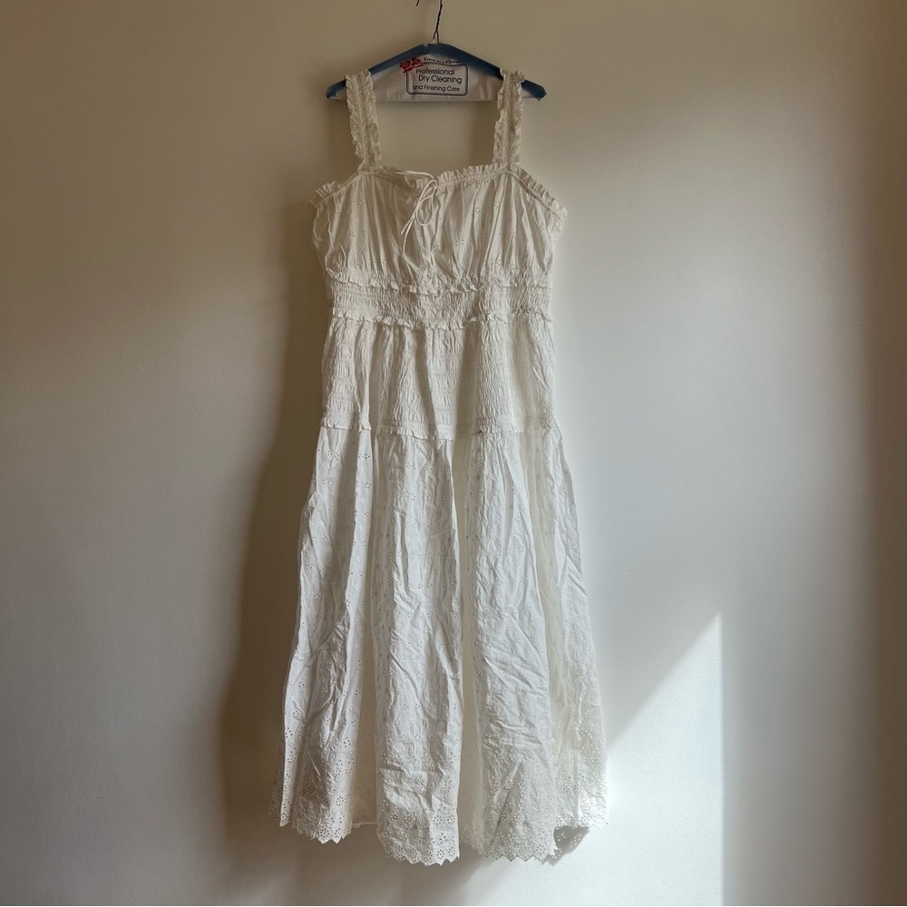 DÔEN x Gap Eyelet dress in White - Picture 6 of 16